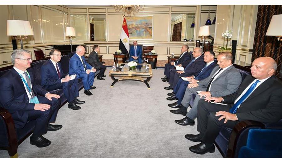 El-Sisi, Rosatom Director General review latest development on El Dabaa nuclear project 

